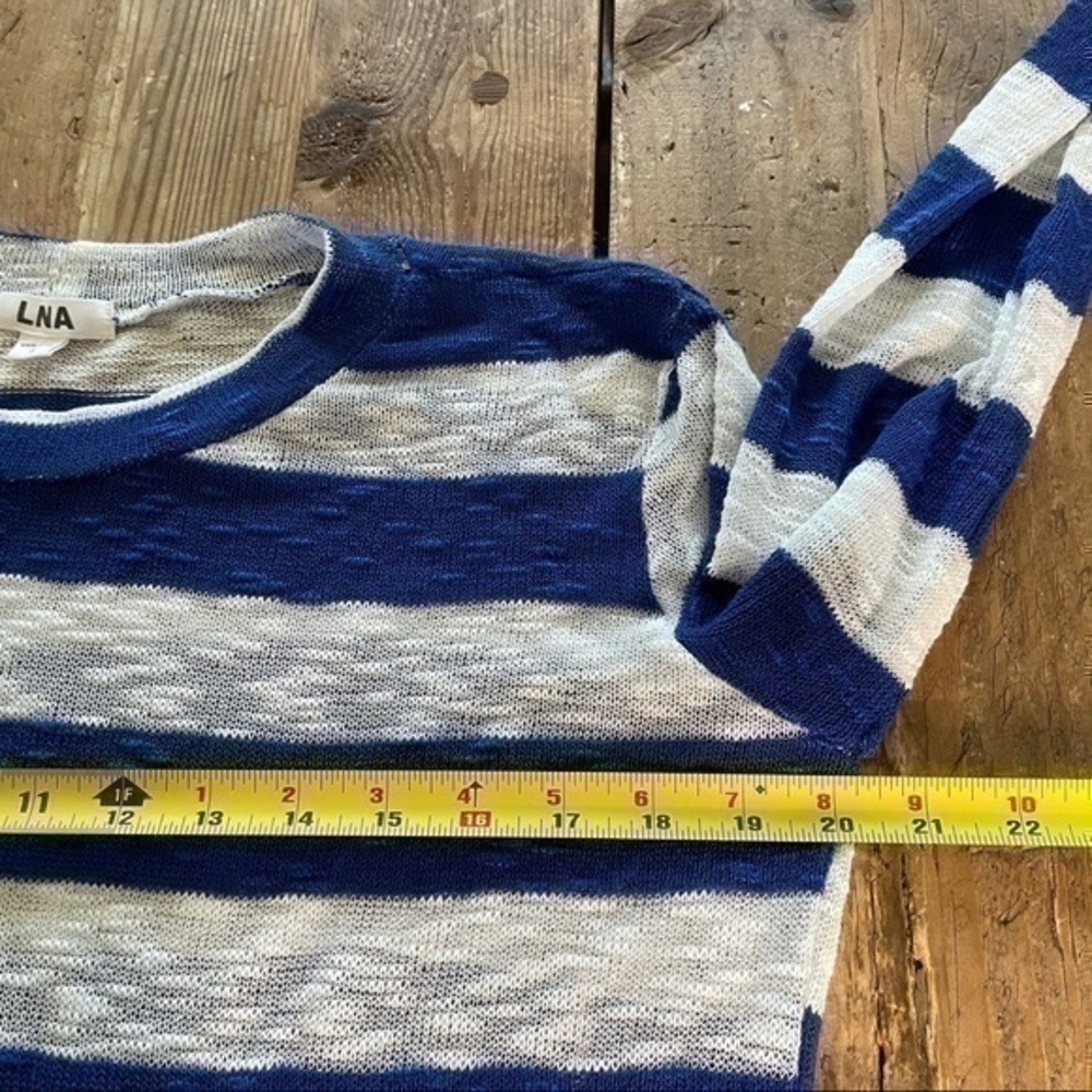 LNA Clothing Knit L/S Shirt Light weight S… - Picture 6 of 6